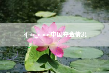 十堰中国夺金情况