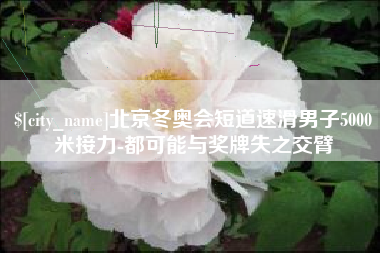 十堰北京冬奥会短道速滑男子5000米接力-都可能与奖牌失之交臂