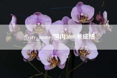 十堰国内5000米成绩