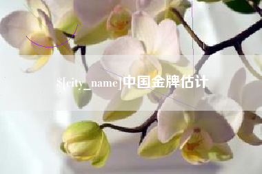 十堰中国金牌估计
