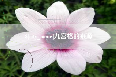 十堰九宫格的来源