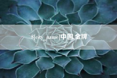 十堰中国,金牌