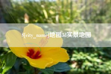 十堰地图3d实景地图