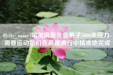 十堰哈尔滨亚冬会男子5000米接力-需要运动员们在高速滑行中精准地完成