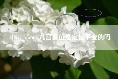 十堰九宫星位是定位不变的吗