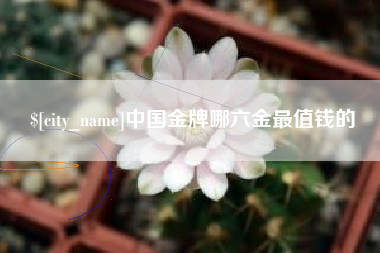 十堰中国金牌哪六金最值钱的